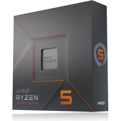 AMD 7000 Series Ryzen 5 7600X Desktop Processor 6 cores 12 Threads 38 MB Cache 4.7 GHz Up to 5.3 GHz Socket AM5, 600 Series Chipset AMD 7000 Series Ryzen 5 7600X Desktop Processor 6 cores 12 Threads 38 MB Cache 4.7 GHz Up to 5.3 GHz Socket AM5, 600 Series Chipset