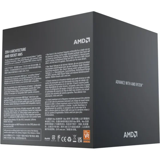 AMD Ryzen 7 7700 8 Cores 5.3GHz Desktop Processor AMD Ryzen 7 7700 8 Cores 5.3GHz Desktop Processor
