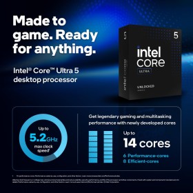 Intel Core Ultra 5 245K 14 Core LGA 1851 Desktop Processor