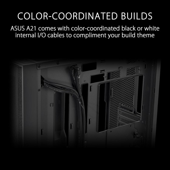 Asus A21 Mid Tower Cabinet Black Asus A21 Mid Tower Cabinet Black