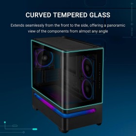 ASUS Prime AP202 Black ARGB mATX PC Case ASUS Prime AP202 Black ARGB mATX PC Case