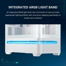 ASUS Prime AP202 White ARGB mATX Case