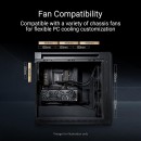 ASUS ProArt PA602 Wood Edition Retro Brown E-ATX Mid-Tower Case with Tempered Glass, 440 mm GPU Support, 420 mm Radiator & 3 Pre-Installed Fans, Removable Dust Filters