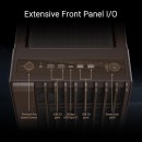 ASUS ProArt PA602 Wood Edition Retro Brown E-ATX Mid-Tower Case with Tempered Glass, 440 mm GPU Support, 420 mm Radiator & 3 Pre-Installed Fans, Removable Dust Filters