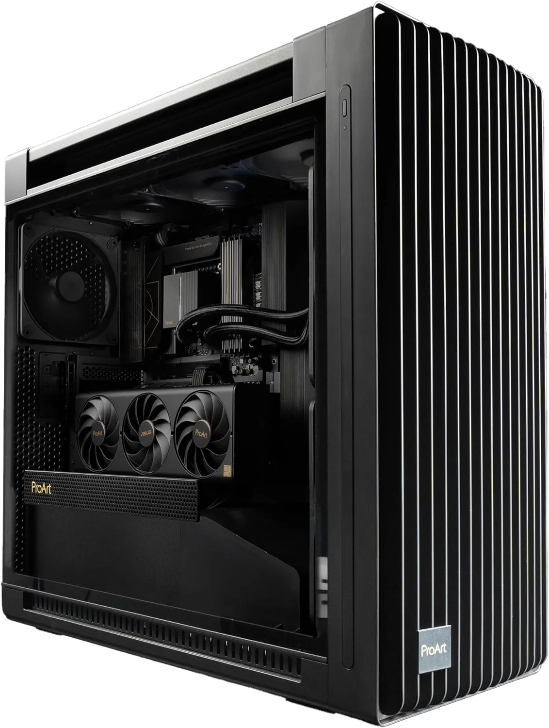 ASUS ProArt PA602 E-ATX PC Case – Silent & Optimized Cooling
