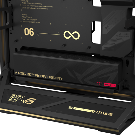 ASUS ROG GR20 Edition 20 Open-Frame EATX PC Case product image