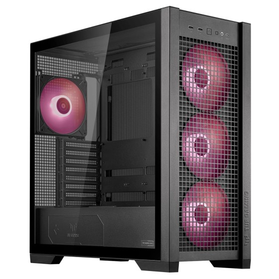 Asus TUF Gaming GT302 ARGB Mid Tower Cabinet Black