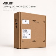 ASUS QSFP112 QUAD 400G GX10 0.4m Pluggable Cable ASUS QSFP112 QUAD 400G GX10 0.4m Pluggable Cable