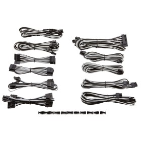 Corsair Premium PSU Individually Sleeved Cables (Black&White) Corsair Premium PSU Individually Sleeved Cables (Black&White)