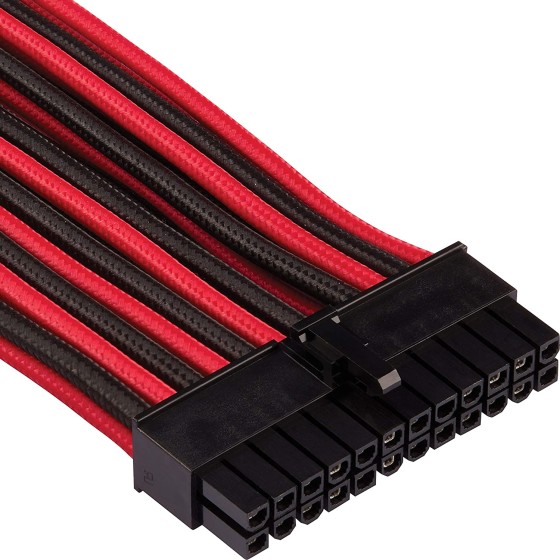 Corsair Premium Individually Sleeved PSU Pro Cables Red And Black