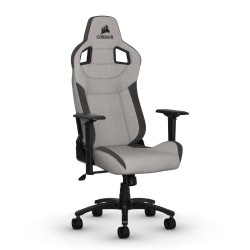 Corsair T3 RUSH Fabric Gaming Chair - Grey/Charcoal