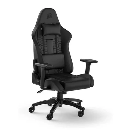 Corsair TC100 RELAXED Gaming Chair - Leatherette Black