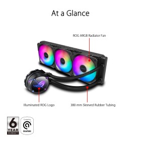 ASUS ROG STRIX LC II 360 ARGB liquid CPU cooler