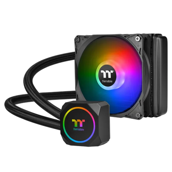 Thermaltake TH120 ARGB Sync AIO Liquid Cooler supports 5V RGB compatible motherboards