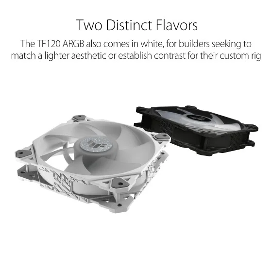 ASUS TUF Gaming TF120 ARGB Black chassis fan delivers high performance and durability in a rainbow of color | Triple Pack with ARGB Controller ASUS TUF Gaming TF120 ARGB Black chassis fan delivers high performance and durability in a rainbow of color | Triple Pack with ARGB Controller