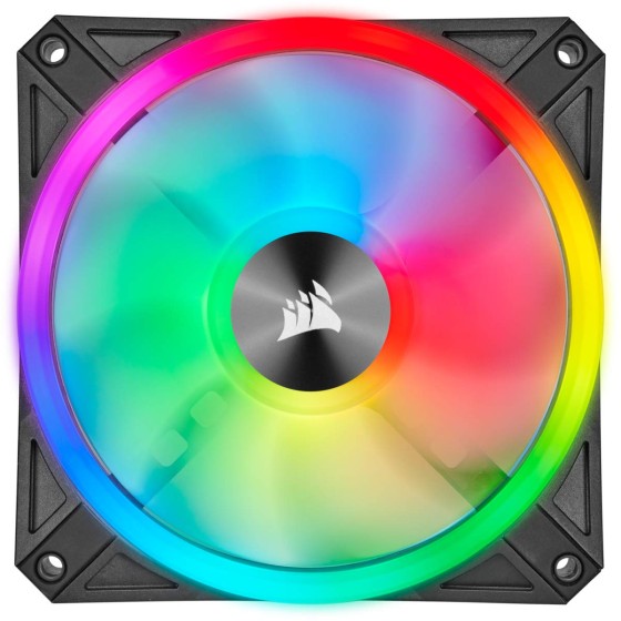 Corsair QL140 Pro RGB Dual Fan Kit with Lighting Node Core