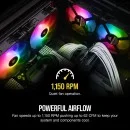 Corsair SP140 RGB Pro Dual Fan Kit with Lighting Node Core