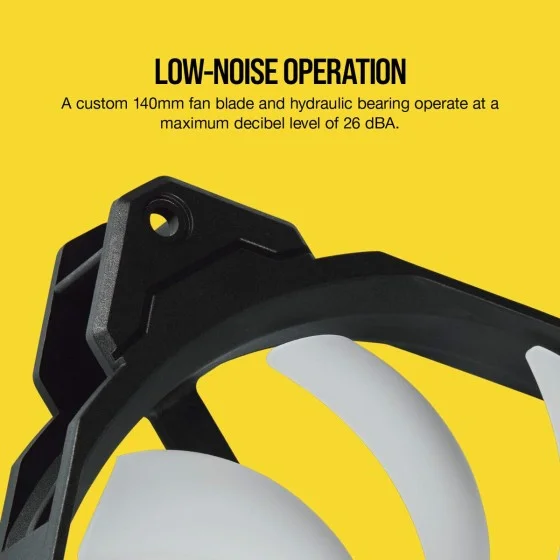 Corsair SP140 RGB Pro Dual Fan Kit with Lighting Node Core