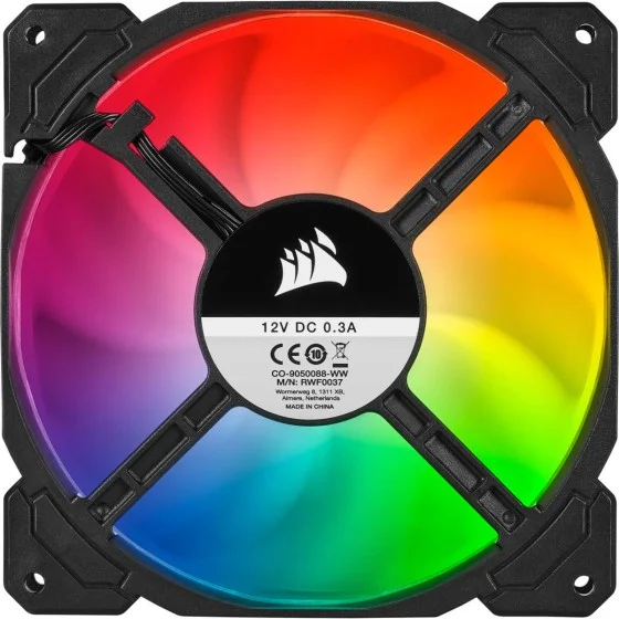 Corsair SP140 RGB Pro Dual Fan Kit with Lighting Node Core