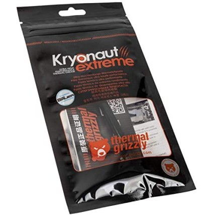 Thermal Grizzly Kryonaut Extreme Thermal Paste 1 Gram Thermal Grizzly Kryonaut Extreme Thermal Paste 1 Gram