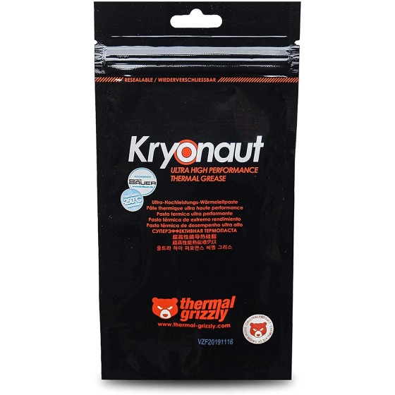 Thermal Grizzly Kryonaut High Performance Thermal Paste 1 Gram