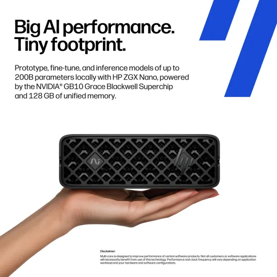 HP ZGX Nano G1n NVIDIA GB10 128GB 4TB AI Station product image