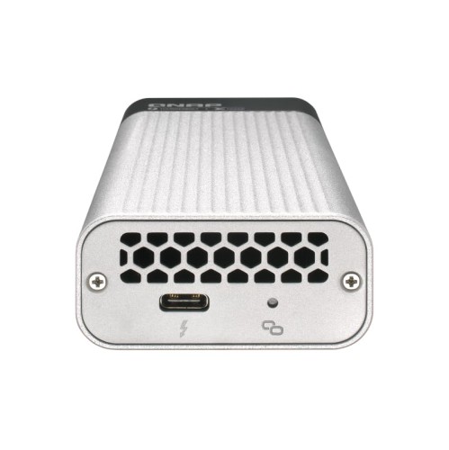QNAP QNA-T310G1S Thunderbolt 3 to 10GbE Adaptor With Single-Port Thunderbolt 3 to Single-Port 10GbE SFP+ QNAP QNA-T310G1S Thunderbolt 3 to 10GbE Adaptor With Single-Port Thunderbolt 3 to Single-Port 10GbE SFP+