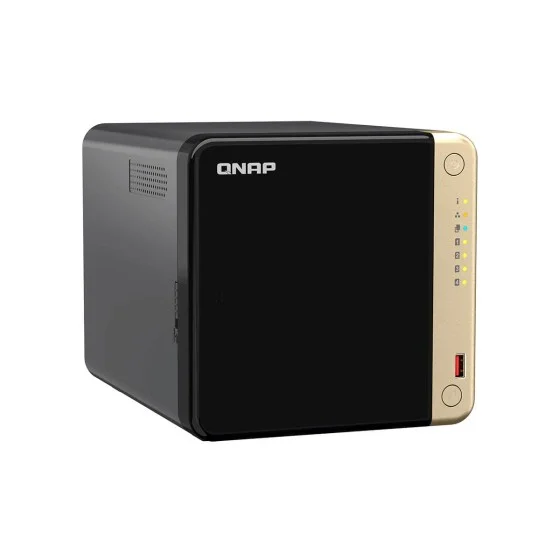 QNAP Turbo NAS TS-464-4G SAN/NAS Storage System With Intel® Celeron® N5105/N5095 4-core/4-thread Processor,4 x 2.5"/3.5" SATA 6Gbps + 2 x M.2 2280 PCIe Gen 3 x1 SSD slots QNAP Turbo NAS TS-464-4G SAN/NAS Storage System With Intel® Celeron® N5105/N5095 4-core/4-thread Processor,4 x 2.5"/3.5" SATA 6Gbps + 2 x M.2 2280 PCIe Gen 3 x1 SSD slots