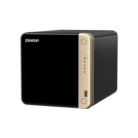 QNAP Turbo NAS TS-464-4G SAN/NAS Storage System With Intel® Celeron® N5105/N5095 4-core/4-thread Processor,4 x 2.5"/3.5" SATA 6Gbps + 2 x M.2 2280 PCIe Gen 3 x1 SSD slots QNAP Turbo NAS TS-464-4G SAN/NAS Storage System With Intel® Celeron® N5105/N5095 4-core/4-thread Processor,4 x 2.5"/3.5" SATA 6Gbps + 2 x M.2 2280 PCIe Gen 3 x1 SSD slots