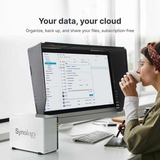 Synology DiskStation 2 Bay DS223J Storage Drive Synology DiskStation 2 Bay DS223J Storage Drive
