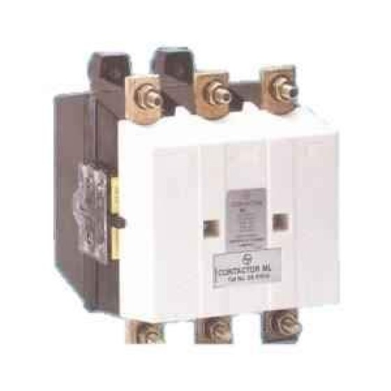 L&T ML 6 3 Pole Power Contactors with Conforms to IS/IEC 60947-4-1 & IEC 60947-4-1,Range from 25 - 300A AC-3 and Robust and suitable for hostile applications