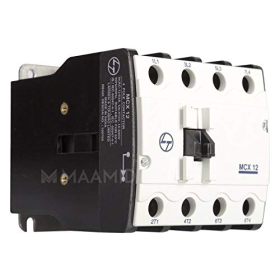 L&T MCX 22 4 Pole Power Contactors with Conforms to IS / IEC 60947-4-1 & IEC 60947-4-1,Range from 16A – 800A AC-1 and Wide operating band up to 130A AC-1