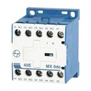 L&T MX0 40E 4 NO Auxiliary Contactors with Conforms to IS / IEC 60947-4-1 & IEC 60947-4-1,Available with AC or DC control in 45mm width and Inbuilt Surge Suppressor in MX DC