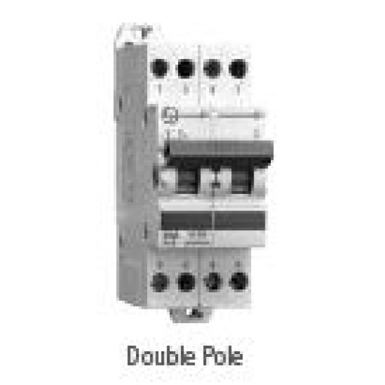 L&T Tipper 25A Double Pole Modular Changeover Switches with Conforms to IEC 60947-3,Available with 3 positions (I-O-II) with centre off positiona and Utilization category AC-22A
