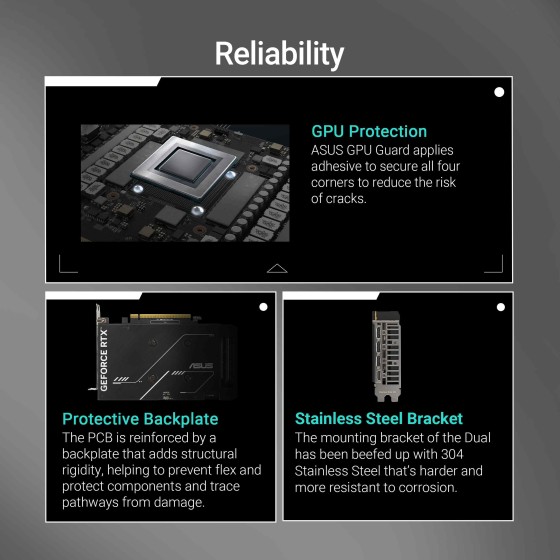 ASUS DUAL GeForce RTX5050 8GB GDDR6 OC Edition GPU ASUS DUAL GeForce RTX5050 8GB GDDR6 OC Edition GPU