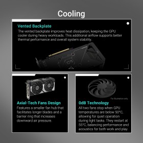 ASUS Dual GeForce RTX 5060 Ti 16GB GDDR7 OC Edition GPU ASUS Dual GeForce RTX 5060 Ti 16GB GDDR7 OC Edition GPU
