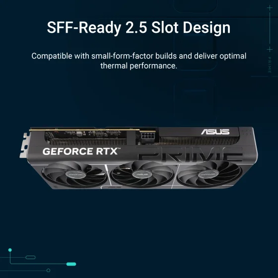 ASUS PRIME GeForce RTX 5060 Ti 16GB GDDR7 GPU ASUS PRIME GeForce RTX 5060 Ti 16GB GDDR7 GPU