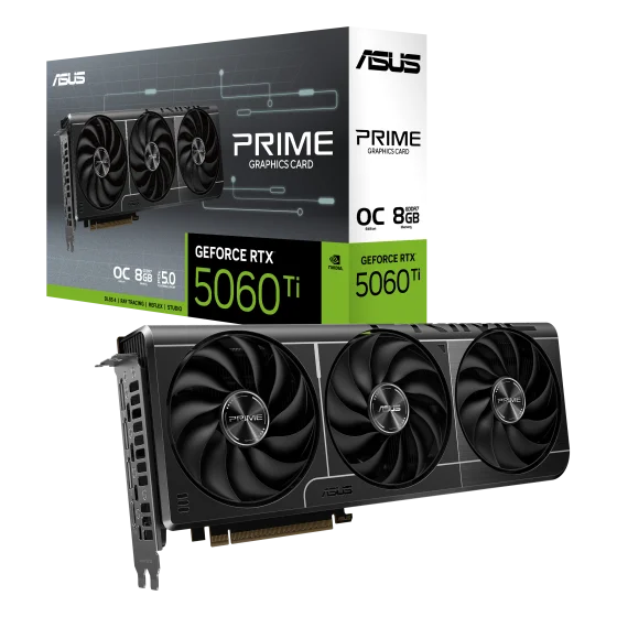 ASUS PRIME GeForce RTX 5060 Ti 8GB GDDR7 OC Edition GPU