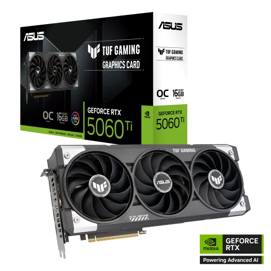ASUS TUF Gaming GeForce RTX 5060 Ti 8GB GDDR7 OC Edition GPU ASUS TUF Gaming GeForce RTX 5060 Ti 8GB GDDR7 OC Edition GPU
