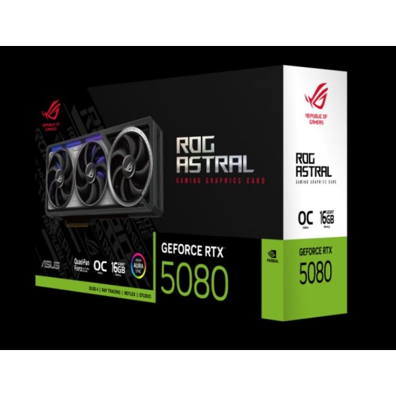 ASUS ROG Astral GeForce RTX 5080 16GB GDDR7 OC Edition GPU