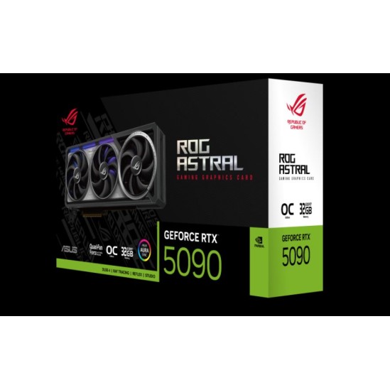 ASUS ROG Astral GeForce RTX 5090 32GB GDDR7 OC Edition GPU ASUS ROG Astral GeForce RTX 5090 32GB GDDR7 OC Edition GPU