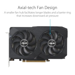 Asus Dual RX 7600 V2 OC Edition 8GB Graphics Card Asus Dual RX 7600 V2 OC Edition 8GB Graphics Card