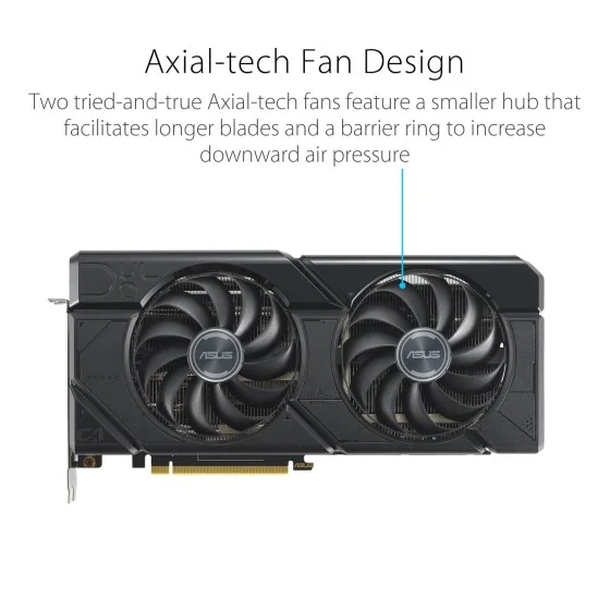 Asus Dual RX 7700 XT OC Edition 12GB Graphics Card Asus Dual RX 7700 XT OC Edition 12GB Graphics Card