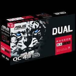 ASUS Dual series Radeon RX 580 OC edition 4GB GDDR5 Graphics Card [DUAL-RX580-O4G]