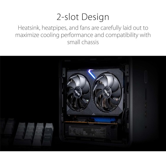 Asus Dual GeForce RTX™ 3050 V2 OC Edition 8GB GDDR6 Graphics Card