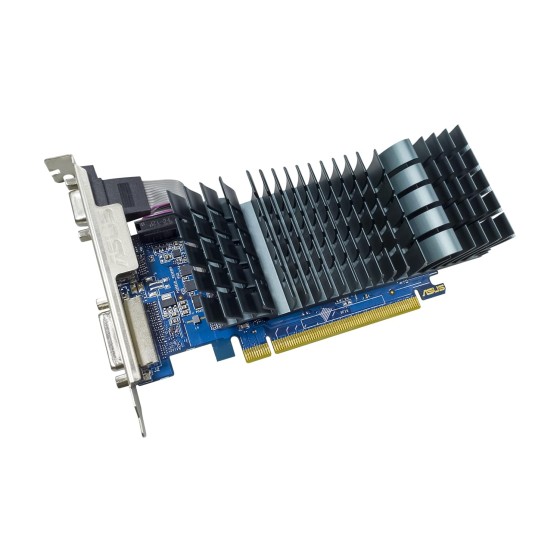 Asus GeForce GT 710 2GB GDDR5 EVO low-profile graphics ASUS GeForce GT 710 2GB GDDR5 EVO low-profile graphics card for silent HTPC builds