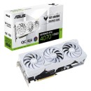 ASUS TUF Gaming GeForce RTX 4070 Ti SUPER 16GB GDDR6X White OC Edition Gaming Graphics Card (PCIe 4.0, 16GB GDDR6X, HDMI 2.1a, DisplayPort 1.4a) with DLSS 3, lower temps, and enhanced durability