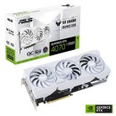 ASUS TUF Gaming GeForce RTX 4070 Ti SUPER 16GB GDDR6X White OC Edition Gaming Graphics Card (PCIe 4.0, 16GB GDDR6X, HDMI 2.1a, DisplayPort 1.4a) with DLSS 3, lower temps, and enhanced durability