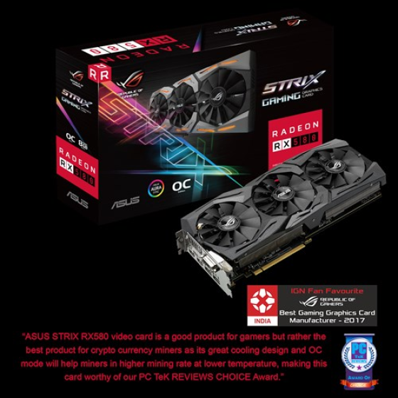 ROG Strix GeForce RTXÃ¢â€žÂ¢ 2070 OC edition 8GB GDDR6 with powerful cooling for higher refresh rates and VR gaming