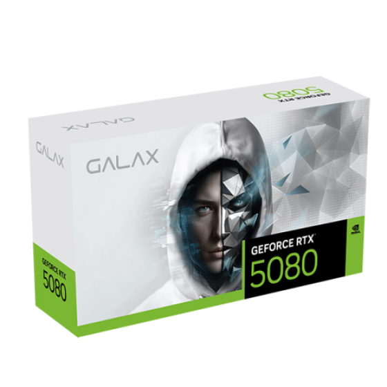 GALAX GeForce RTX 5080 1-Click OC White 16GB GDDR7 GPU